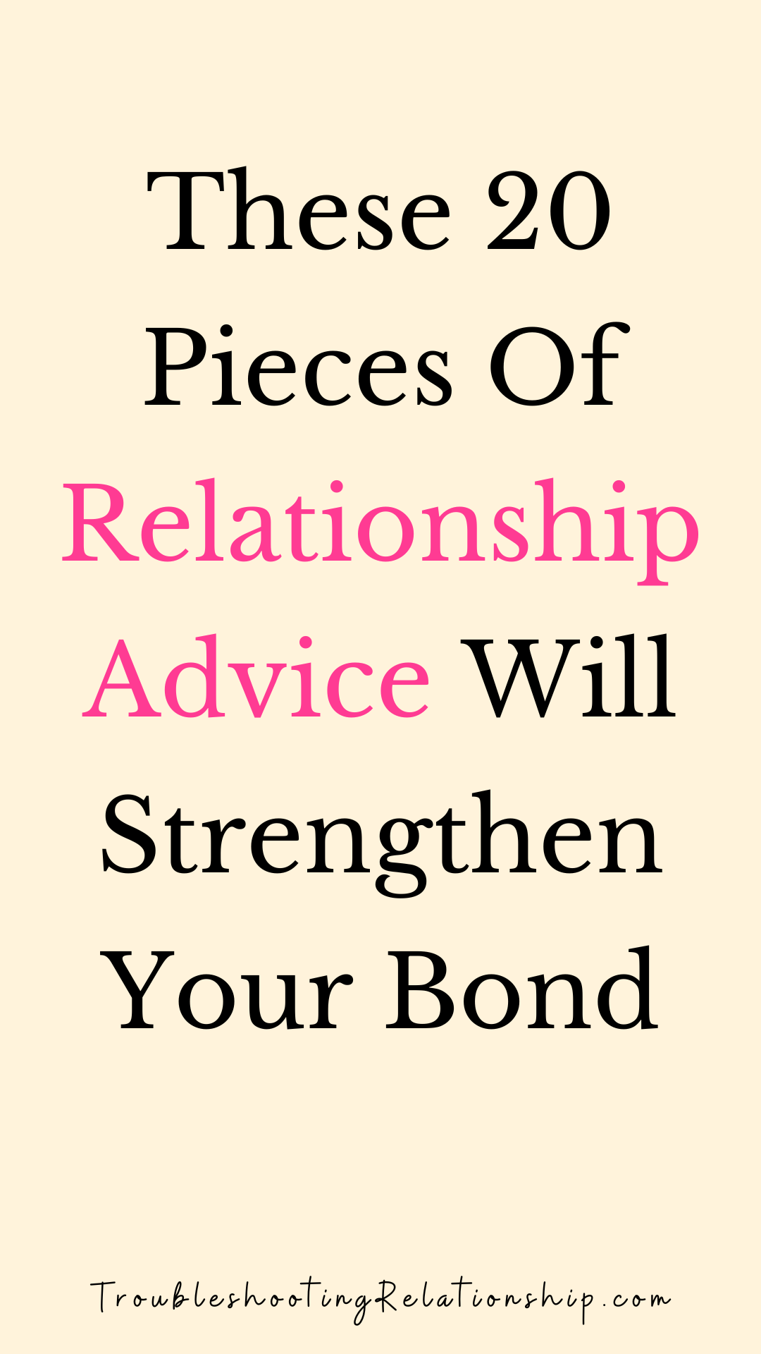 relationship advice