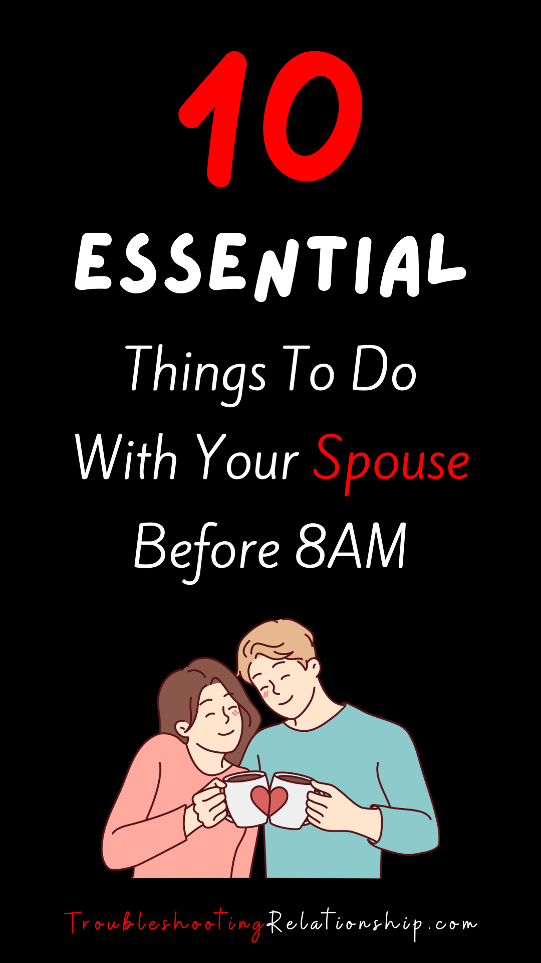 things to do with your spouse before 8am